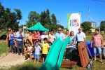 Mejoras dirigidas al sector Infantil para plaza Fulgencio Yegros son recibidas por el intendente Nelson Cano