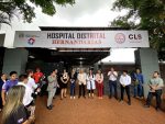 El Intendente Municipal Lic. Nelson Cano inagura moderna Sala de Espera para pacientes del Hospital Distrital