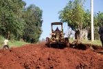 Inicio de obra de pavimento tipo empedrado en el barrio María Castillo