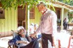 Homenaje a los abuelos por el dia del padre en el hogar de ancianos San Francisco de Asís