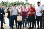 Inauguración de Pavimento tipo empedrado en la Colonia Felix de Azara