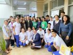 Intendente Nelson Cano participa de actividad con jóvenes en el Hospital Distrital