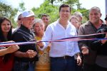 Inauguración de Pavimento tipo empedrado en el barrio Bella Vista