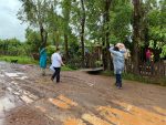 ENTREGA DE CESTA BÁSICA EN EL BARRIO VY’A RENDA