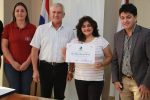 LA INTENDENCIA MUNICIPAL DE LA CIUDAD DE  HERNANDARIAS DECLARA CIUDADANA  ILUSTRE  A LA ESCRITORA HRIENSE  DRA. MABEL CORONEL CUENCA